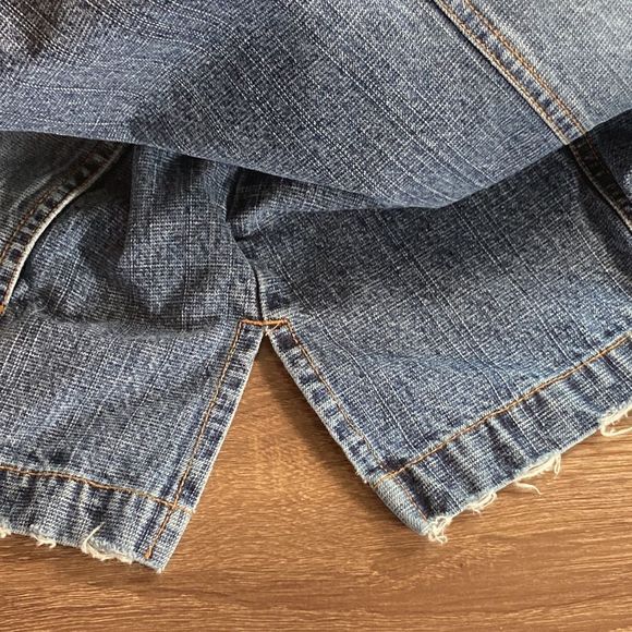 Vintage Chico’s Denim Vest Size 3 W/Sun Patch - Picture 13 of 13